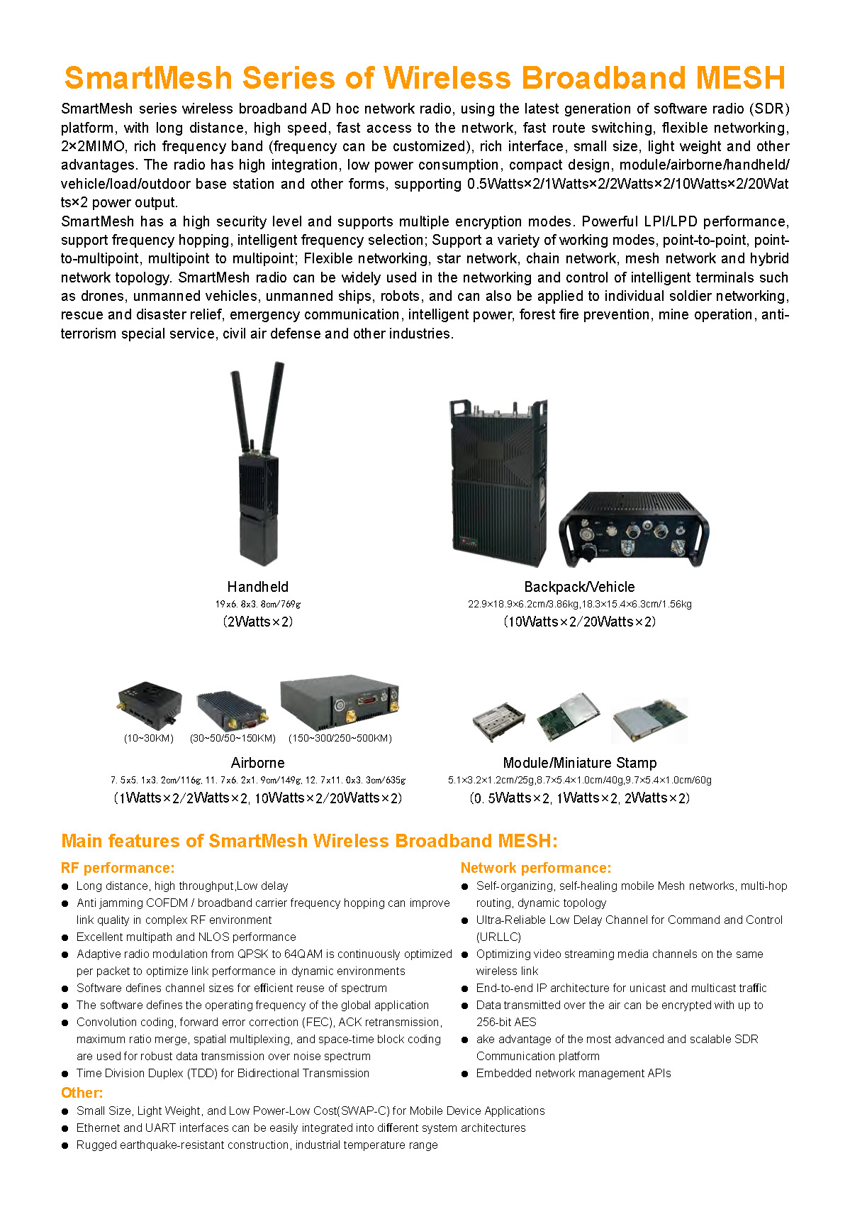 SmartMesh Broadband Radio(图1)