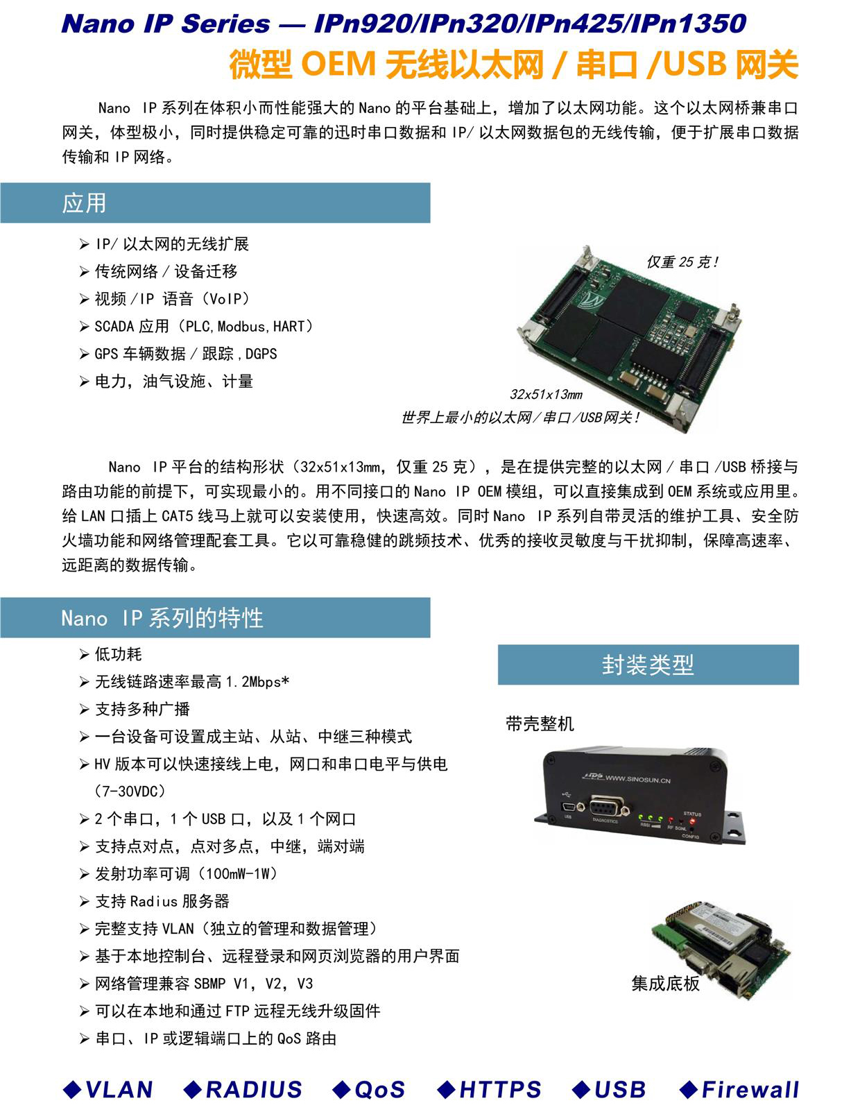 IPn系列微型OEM无线以太网/串口/USB网关(图1)